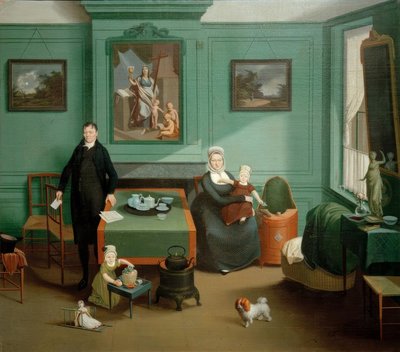 Portrait of a Family by Franz Schrank